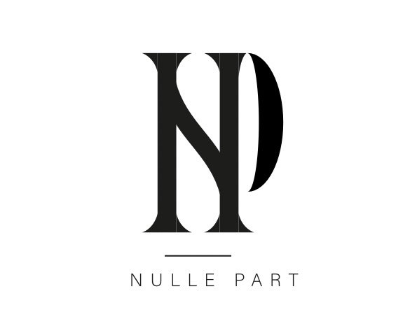 Nouveau logo de Nulle Part créé par Lucie Levade
